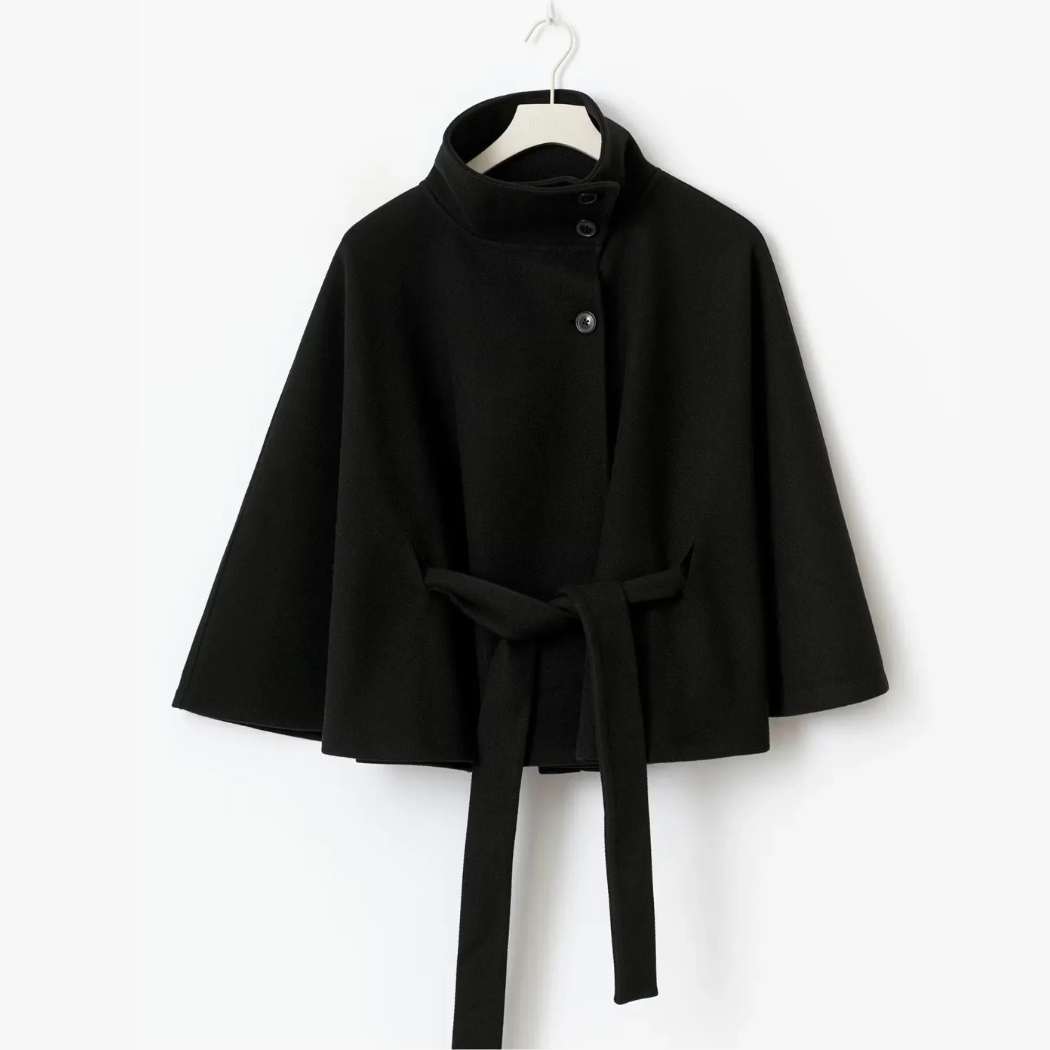 KELLY | GIACCA CON CINTURA E MANTELLO