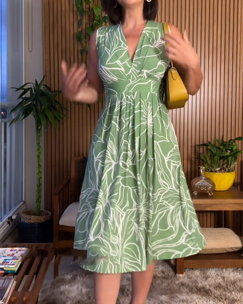 Anita™ | Elegant V-neck dress