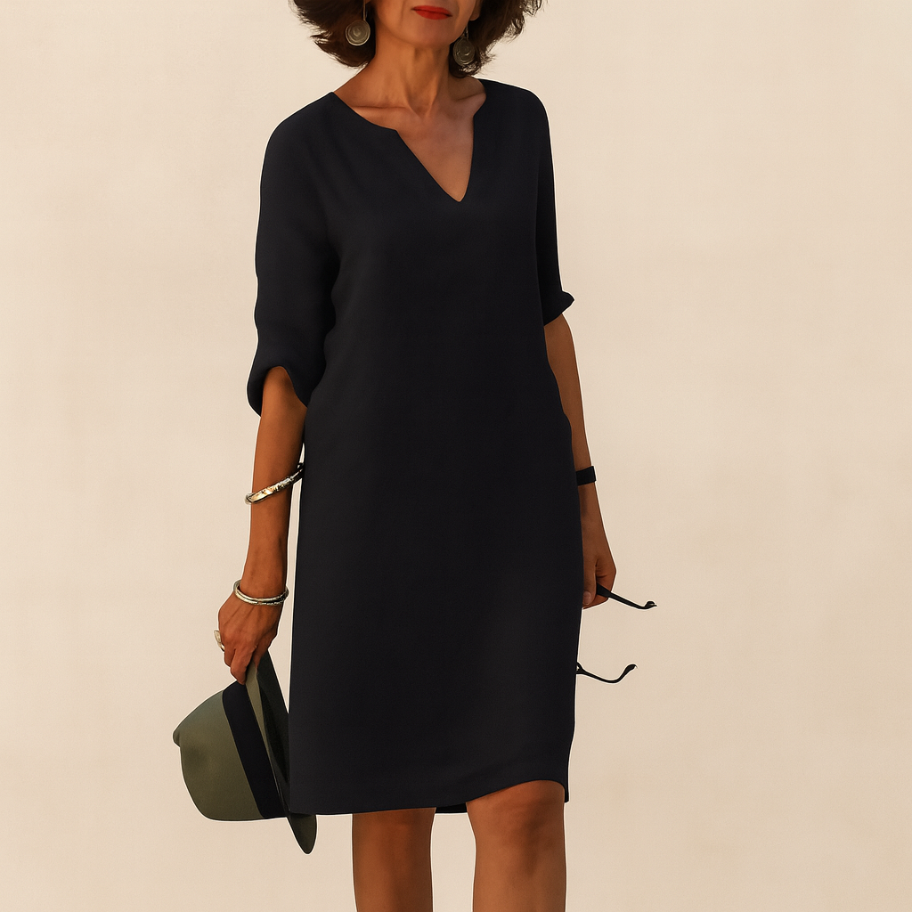 Flowing dress with timeless elegance