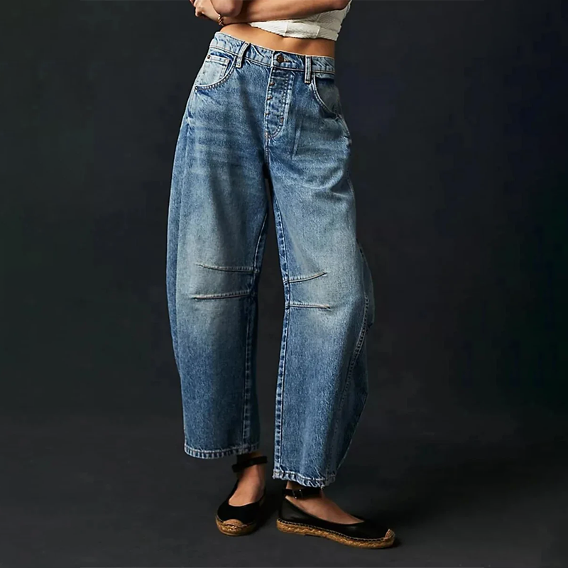 Emma - Wide leg comfort jeans