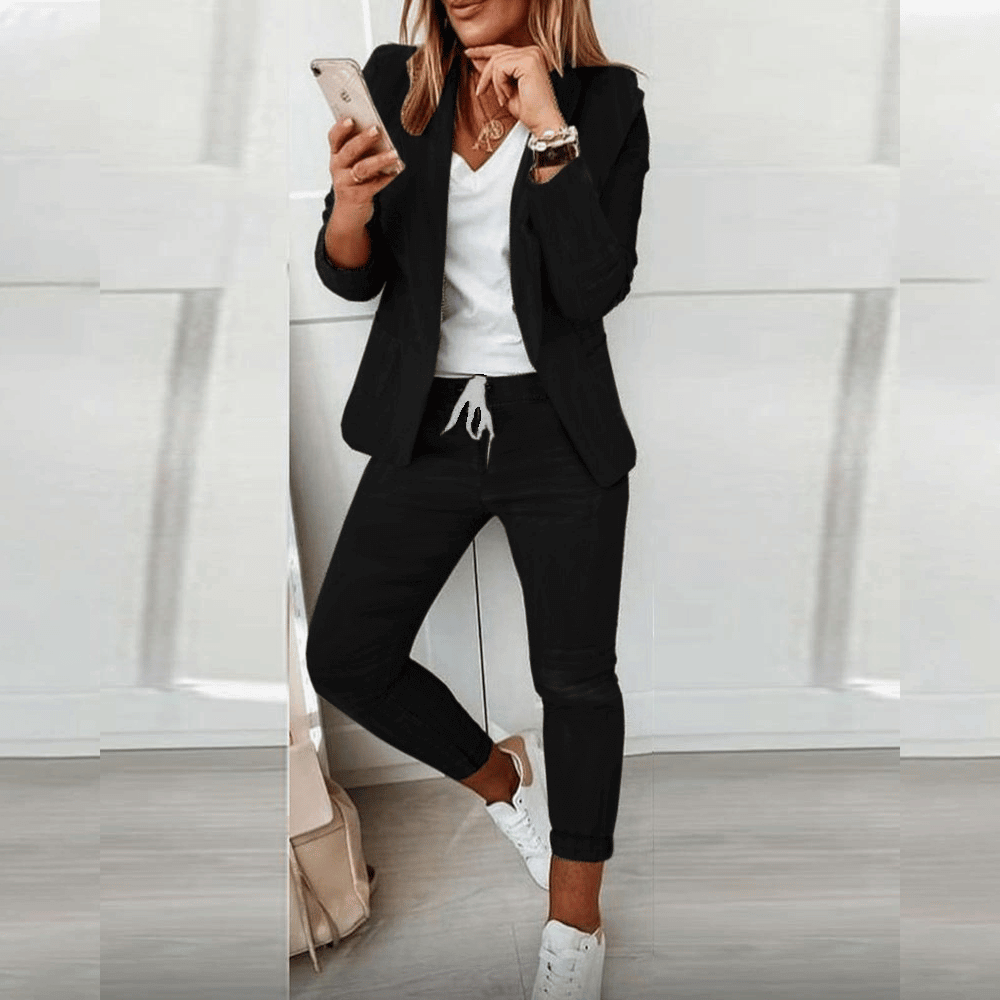 Betty™ | Women's Casual Jacket and Pants Set