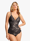 | Sculpting bodysuit with lace